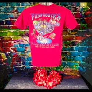 Fudpucker’s Wasted Away Again In Puckeritaville Florida T-shirt Adult Size S